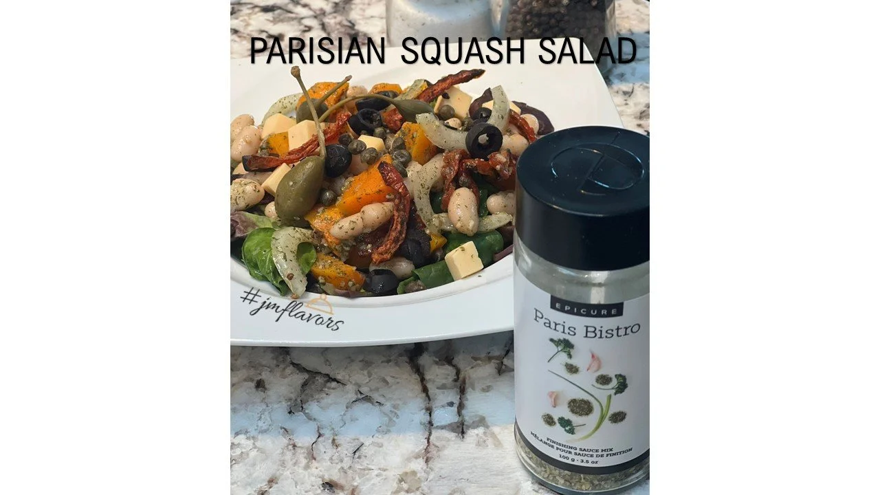 Parisian Squash Salad