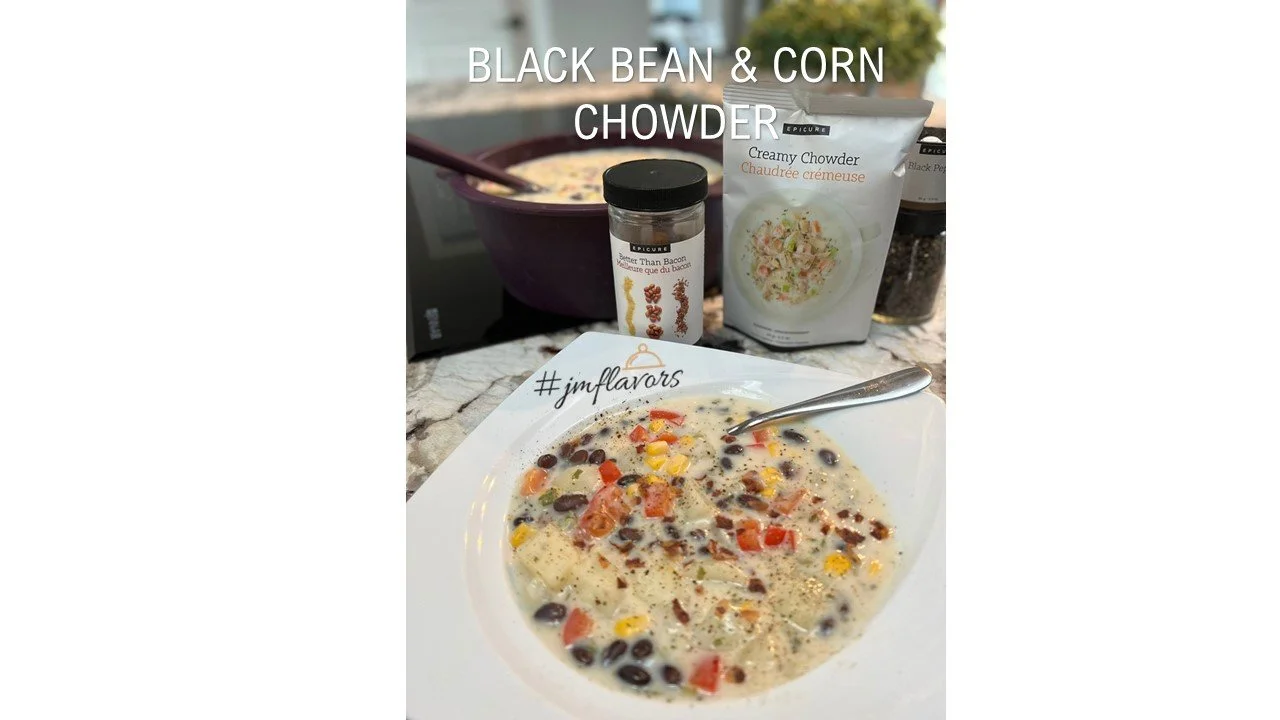 Black Bean &amp; Corn Chowder