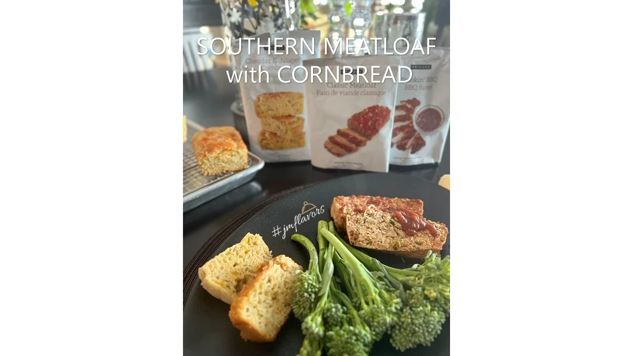 Southern Meatloaf with Cornbread