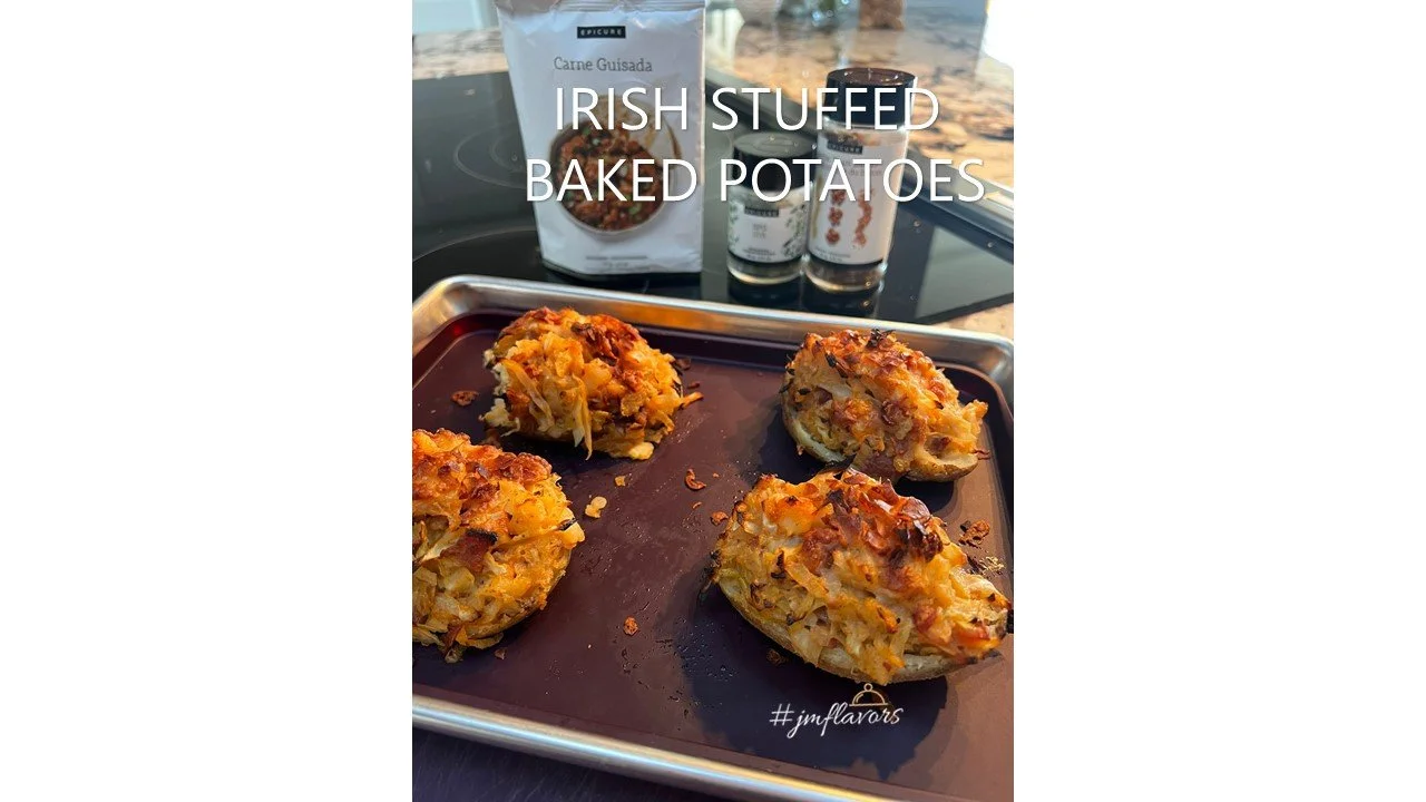 Irish Stuffed Baked Potato