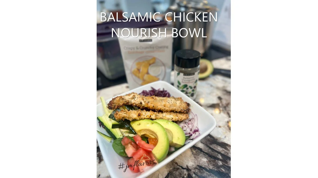 Balsamic Chicken Nourish Bowl