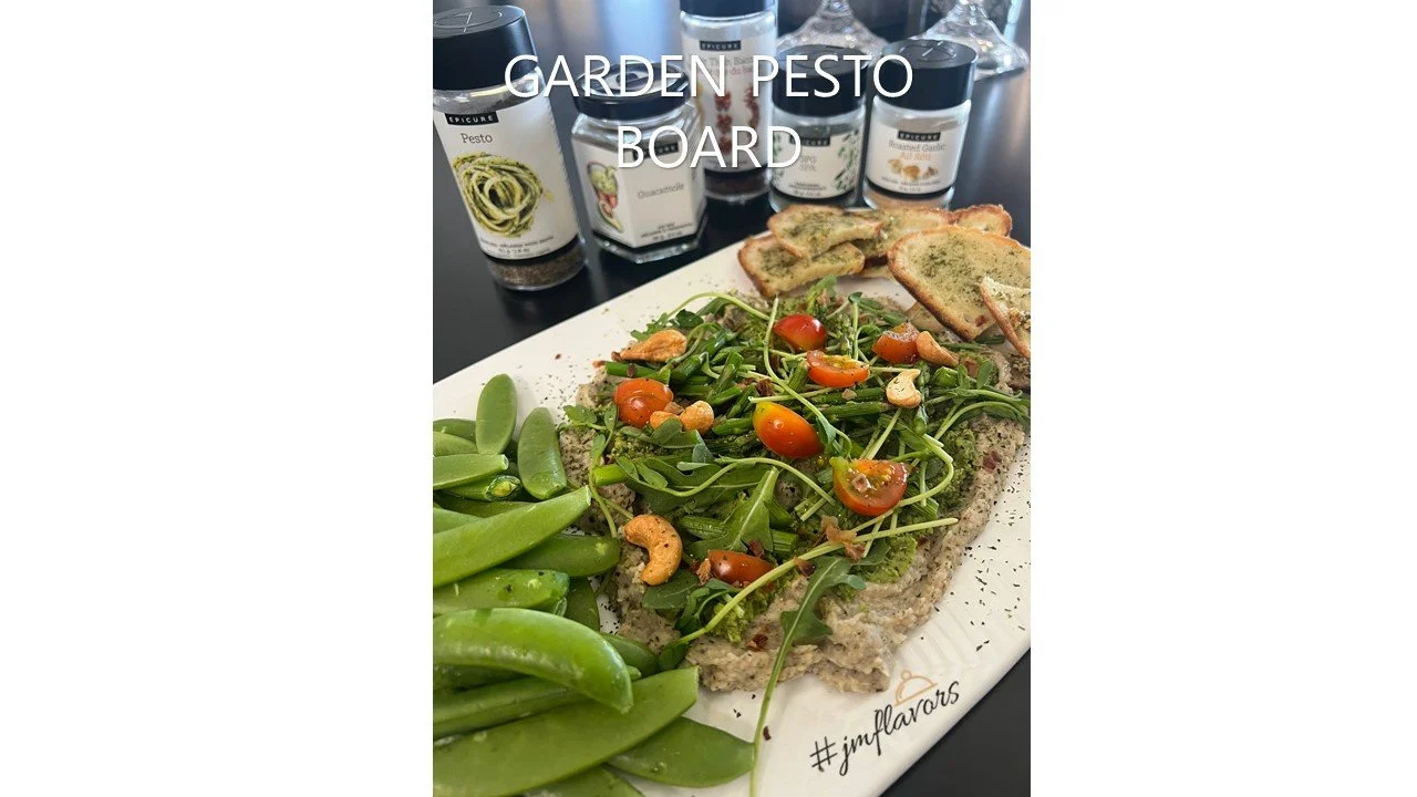 Garden Pesto Board
