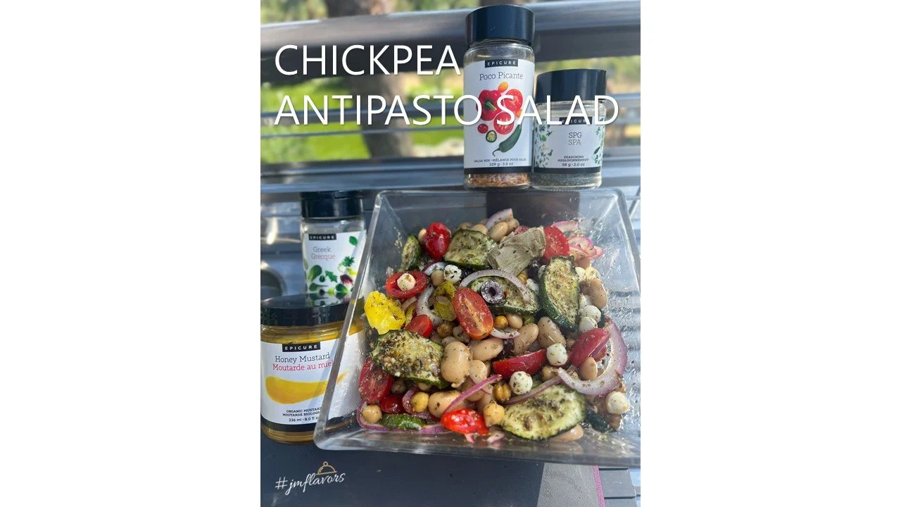 CHICKPEA ANTIPASTO SALAD