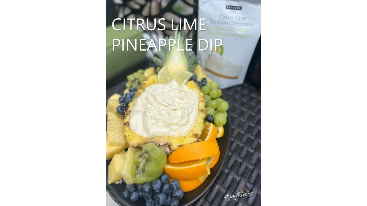 Citrus Lime Pineapple Dip