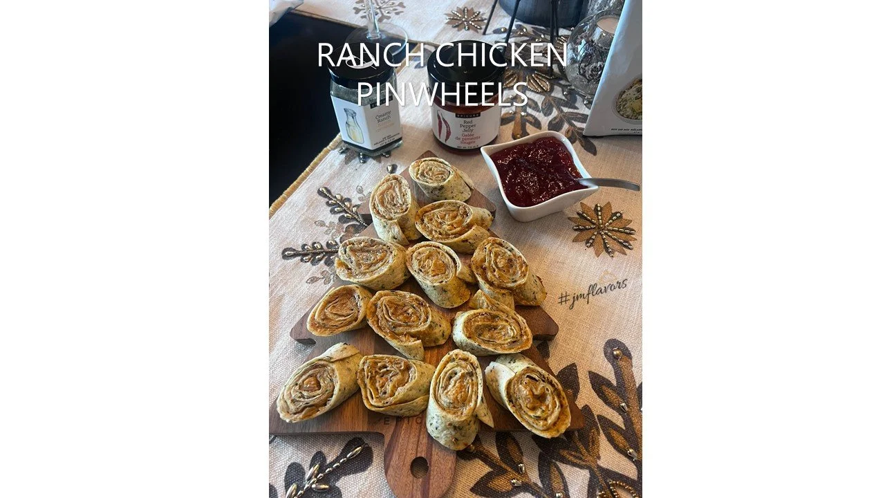 Ranch Chicken Pinwheels