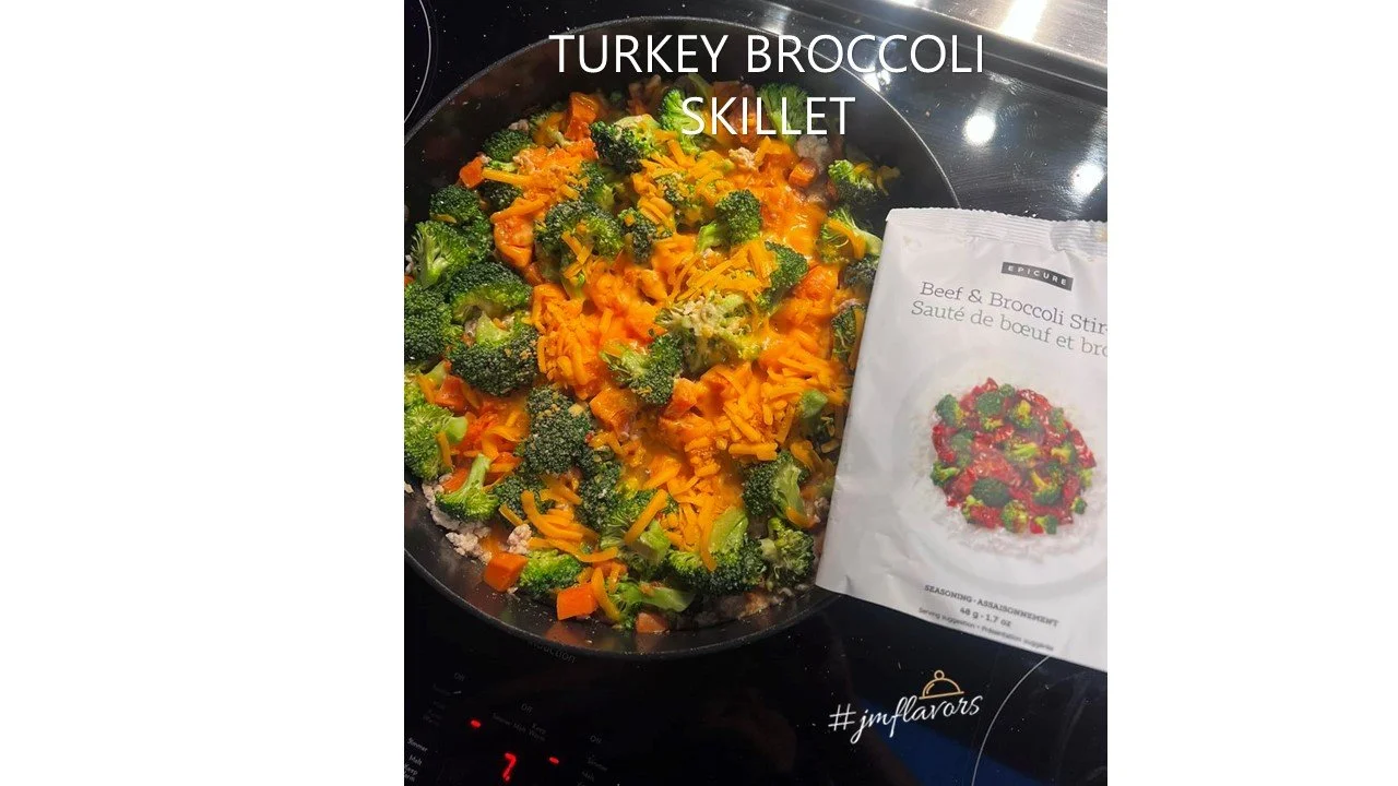 Turkey &amp; Broccoli Skillet