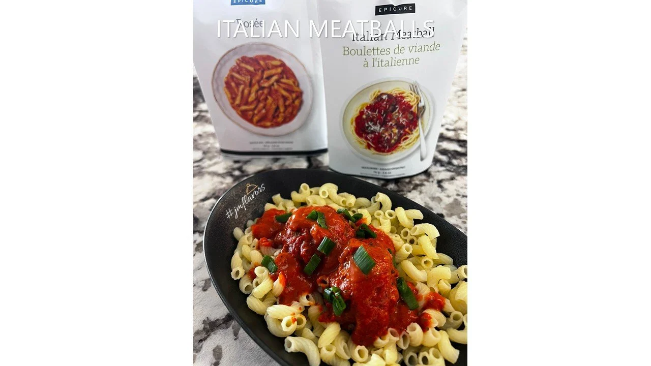 Italian Meatballs with Rosée Sauce