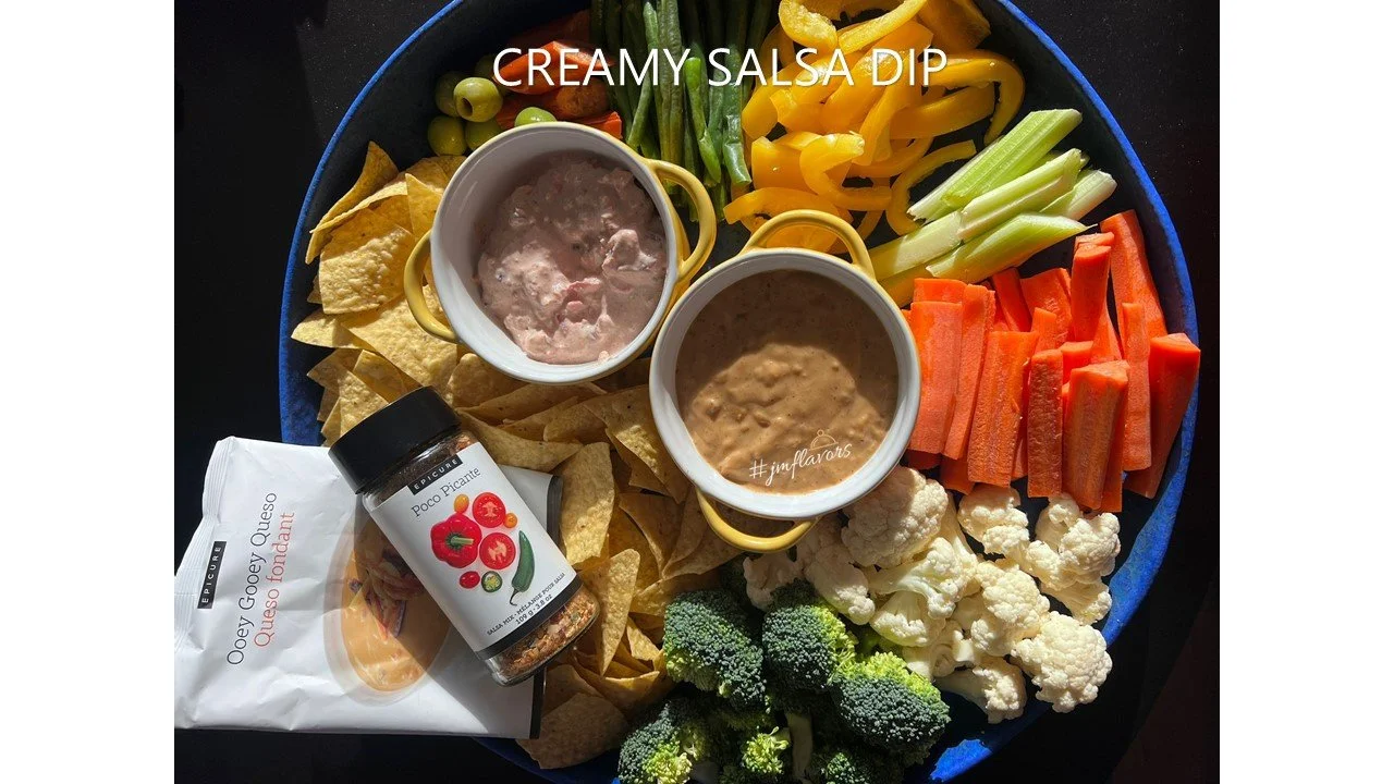 Creamy Salsa dip 
