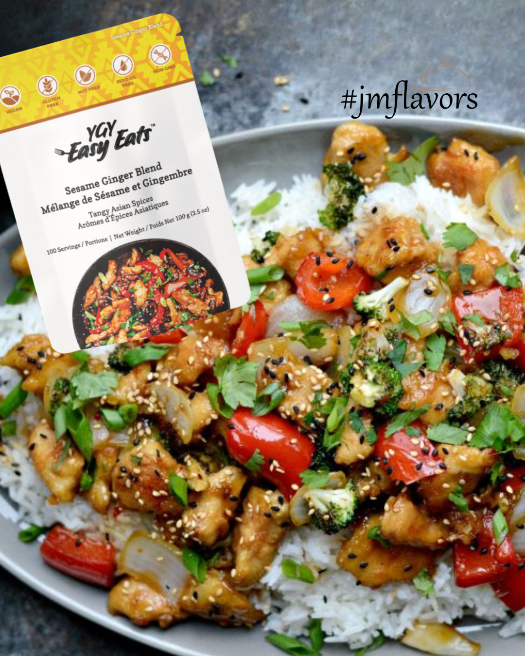 Sesame Ginger Chicken Stir Fry