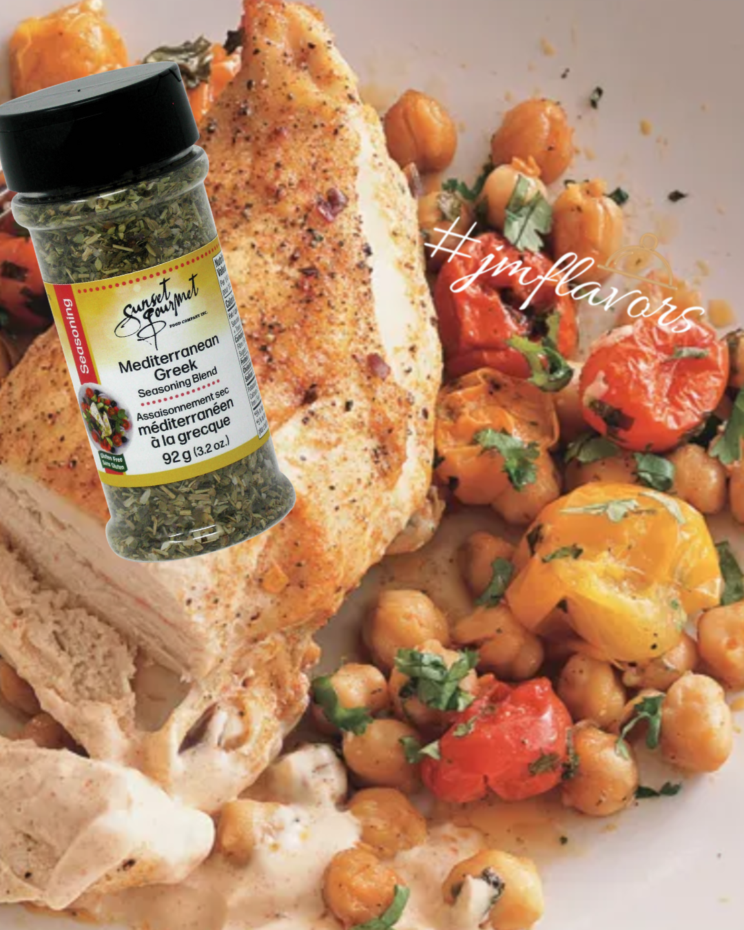 Mediterranean Chicken with Chickpeas