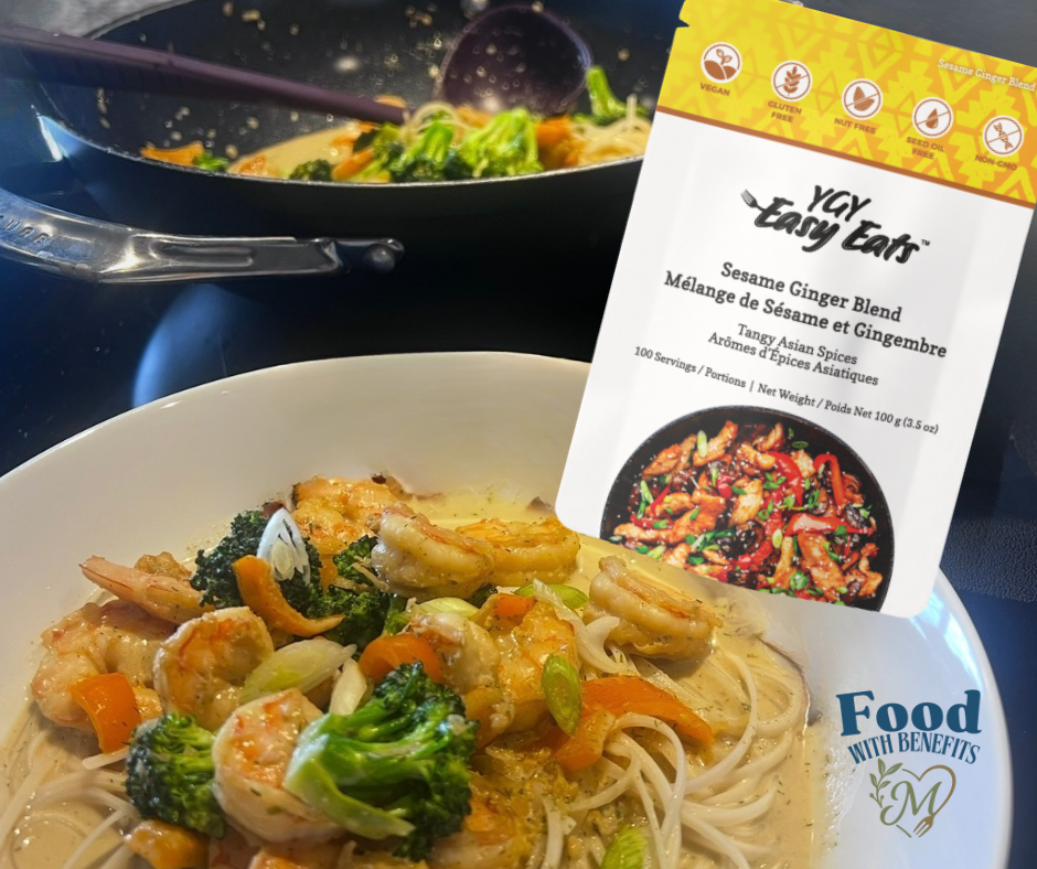 Sesame Ginger Thai Shrimp