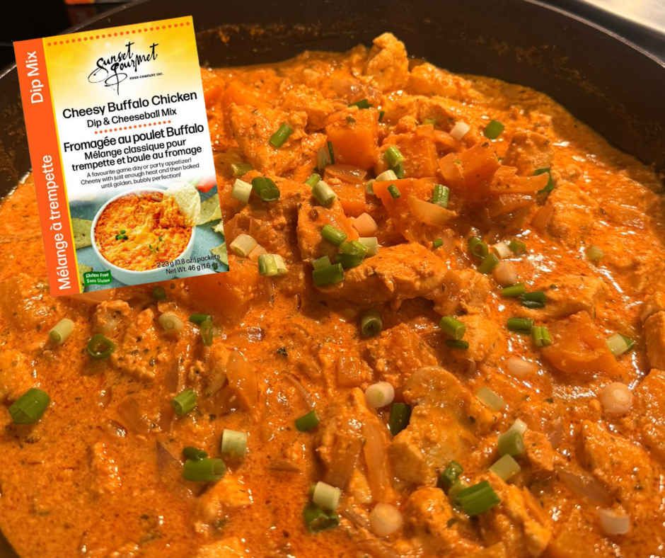 Cheesy Buffalo Chicken Skillet