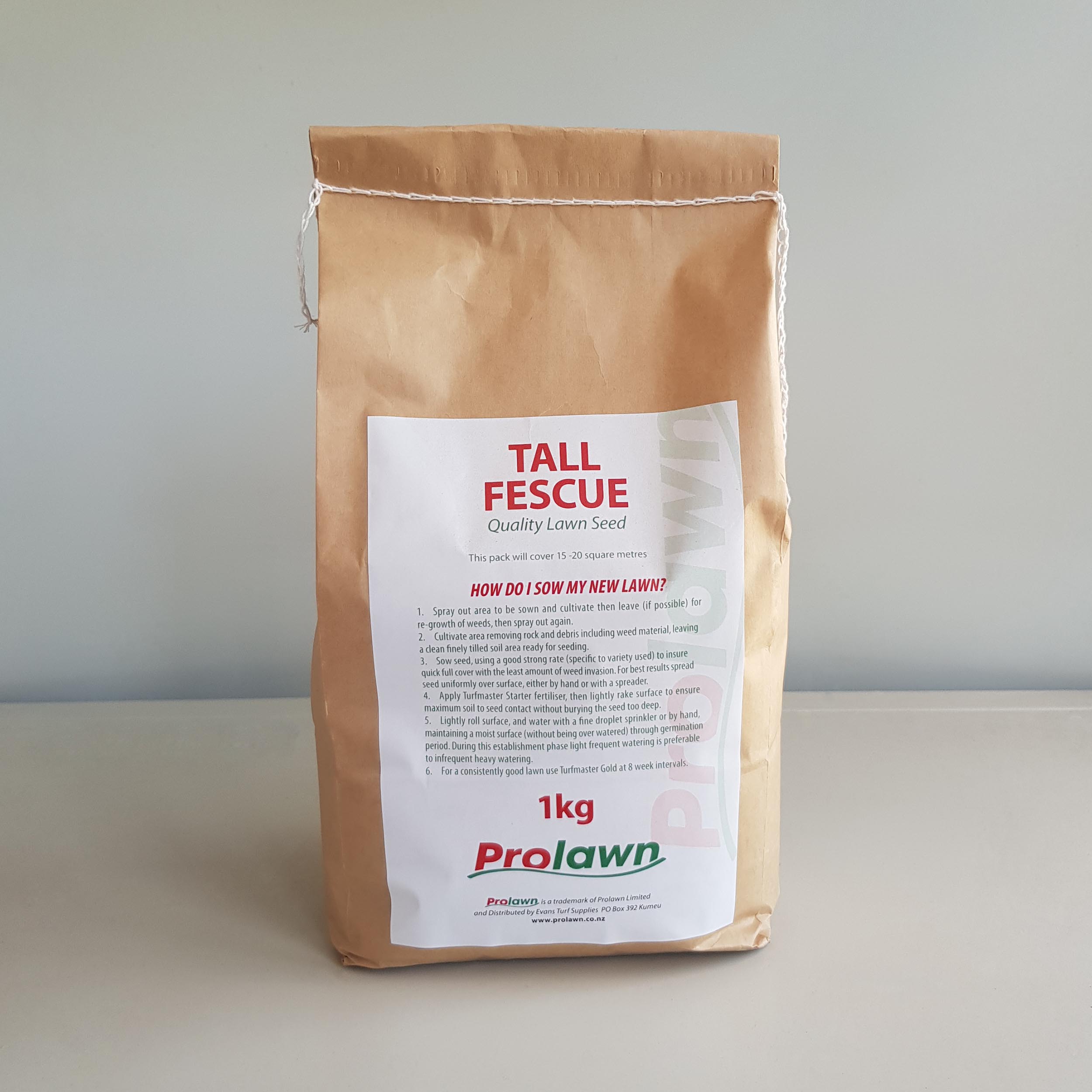 Tall Fescue - Quality Lawn Seed