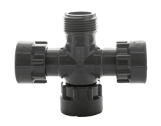 Dura Manifold Cross 25mm FxMxFxF