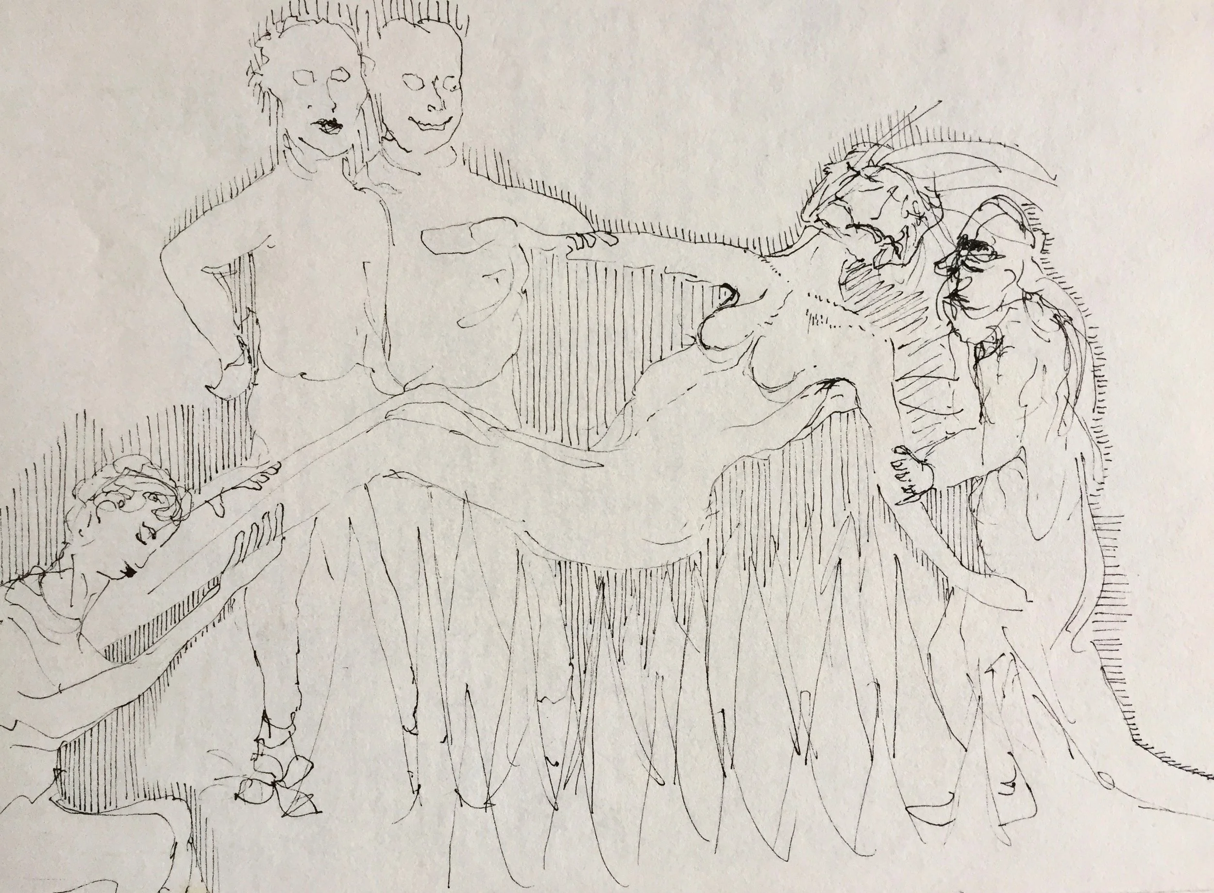 Study for a new Pieta