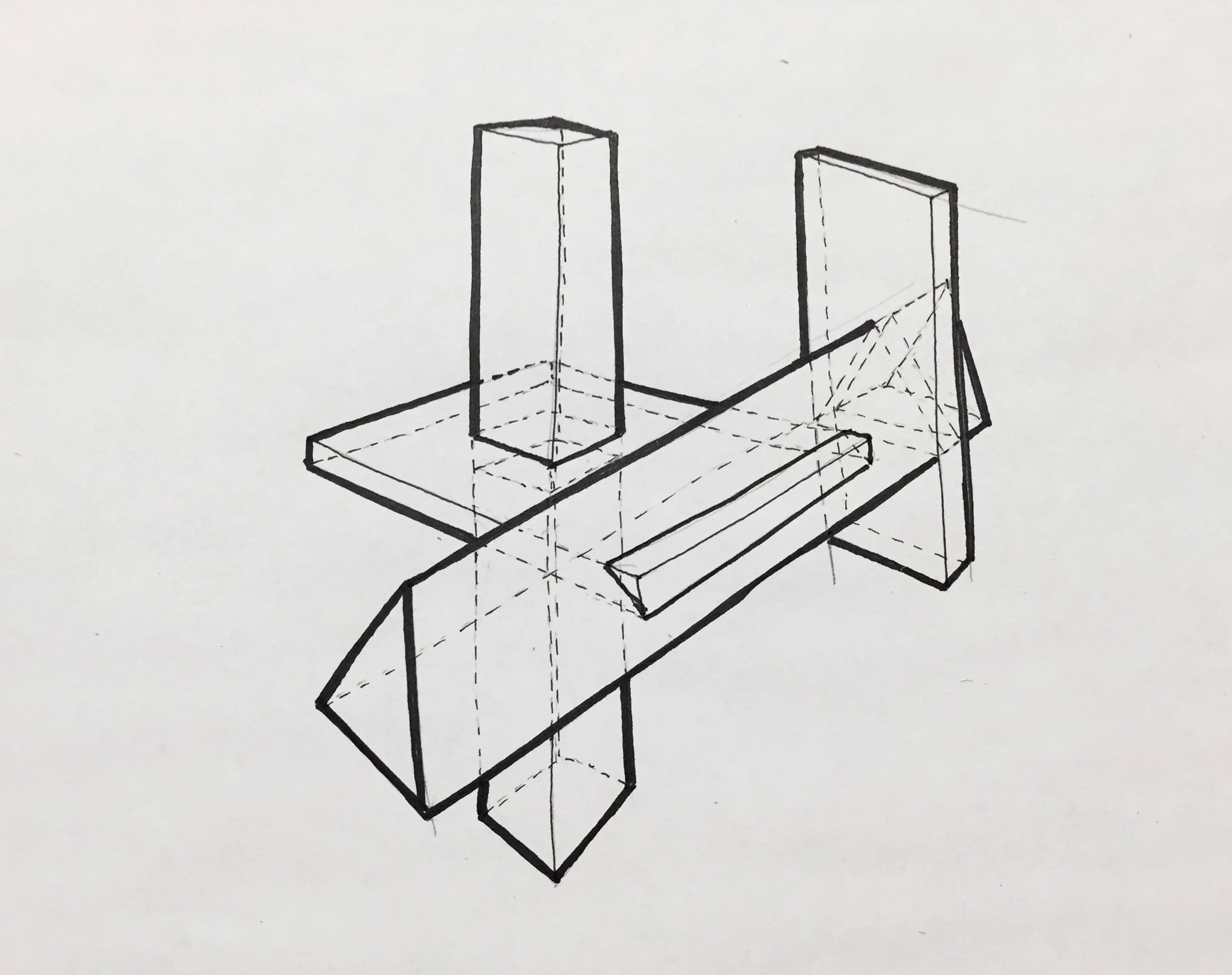 Perspective Drawing by Hand