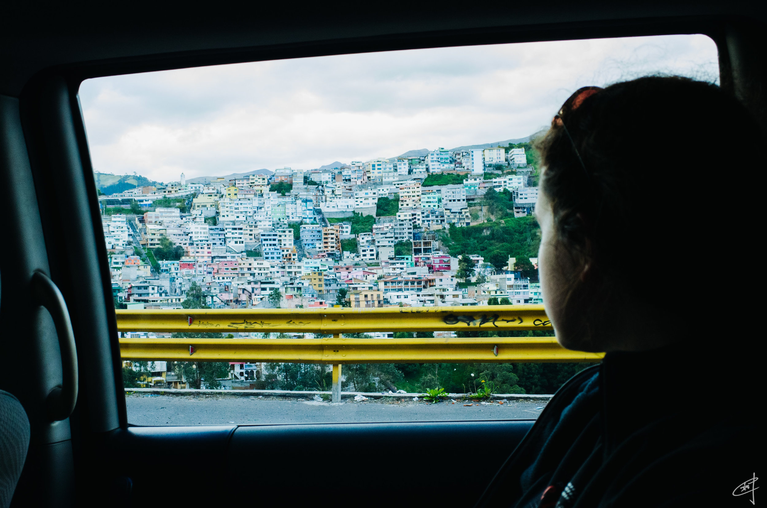 En route to Quito, 2018