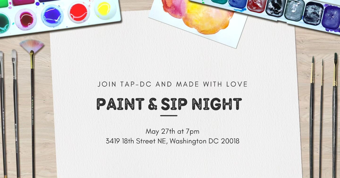 🖌️When: Saturday, May 27th, 7pm 
🖌️Where: 3419 18th St. NE, Washington, DC 20018
🎨RSVP: Eventbrite link in Linktree in bio 
❗Limited to 20 people 
First 5 people get T-shirts/Hoodies!

Winner of AAPI bingo card may win FREE ticket to this event! (