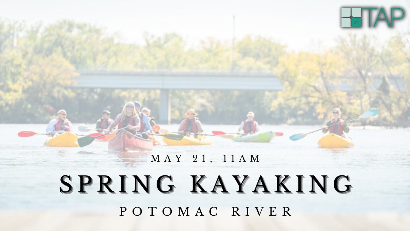 🚣What: Kayak at Potomac River 
🚣When: May 21st, 11am
🚣Where: 700 Water St SW, Washington DC
🚣RSVP: Link in bio! 

‼️Please try to arrive by 11am. We&rsquo;ll wait 15 minutes and depart shortly.
&quot;Located just south of the National Mall, The W