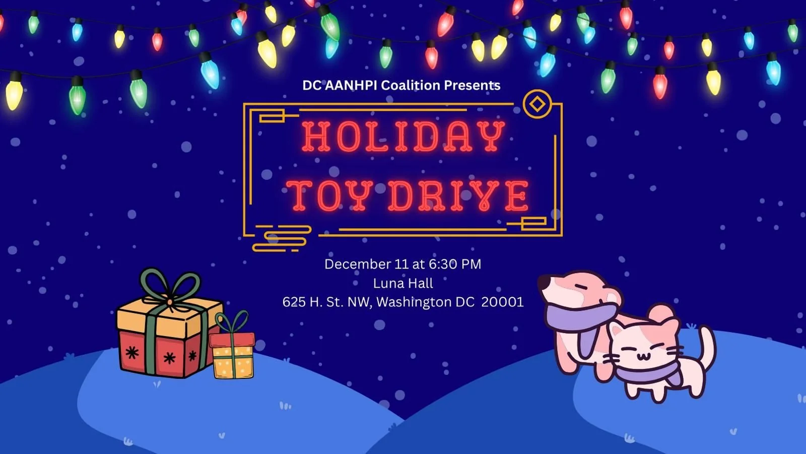 DC AANHPI Coalition Holiday Toy Drive