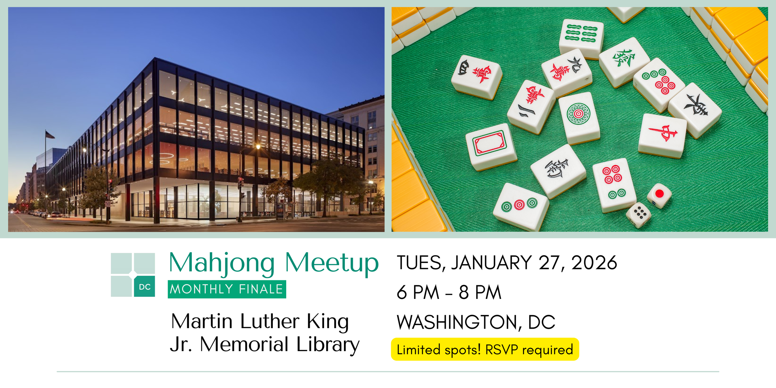 Mahjong Meetup (All Levels) 🀄