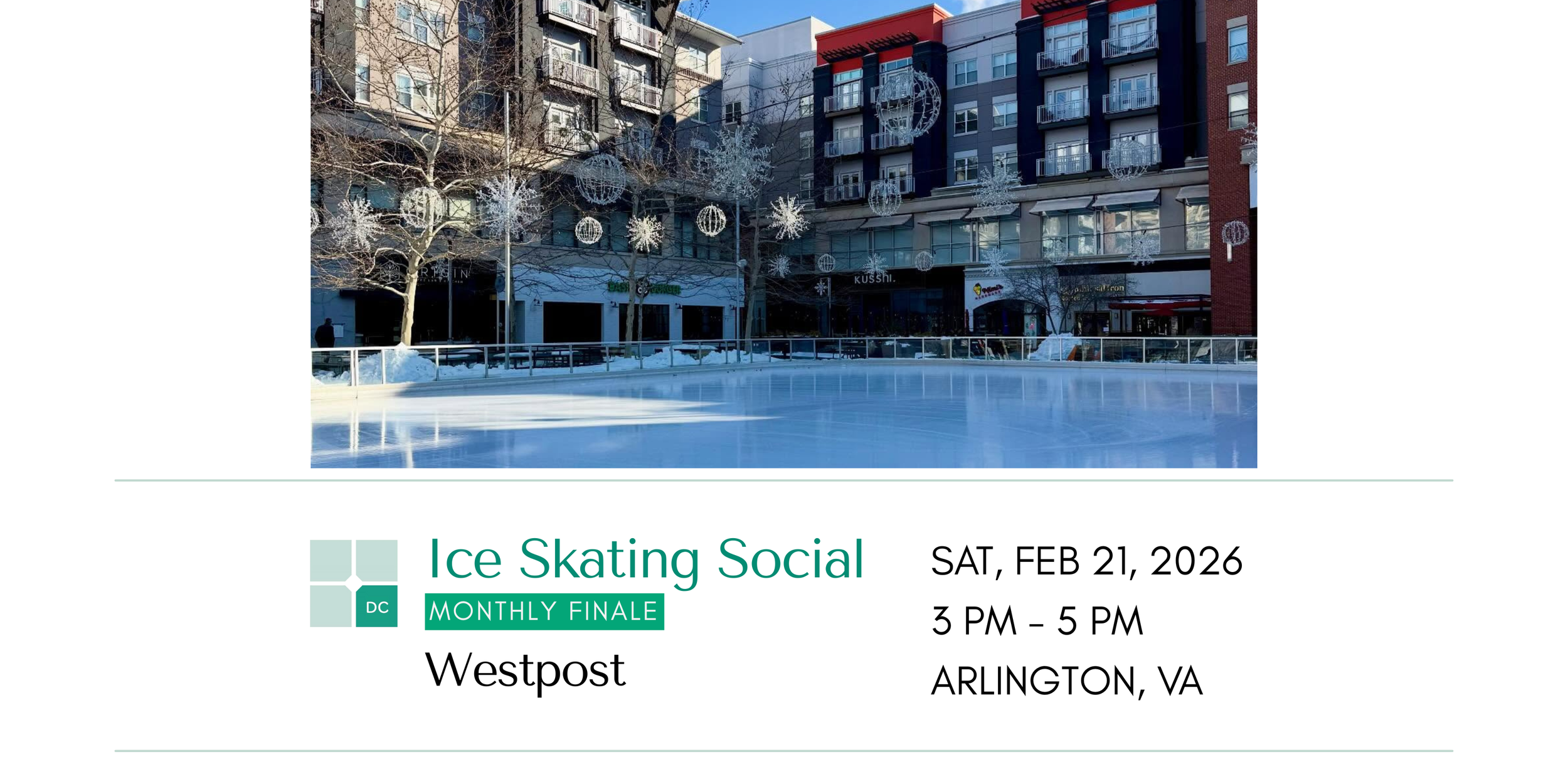 TAP-DC Ice Skating Social ⛸️❄️