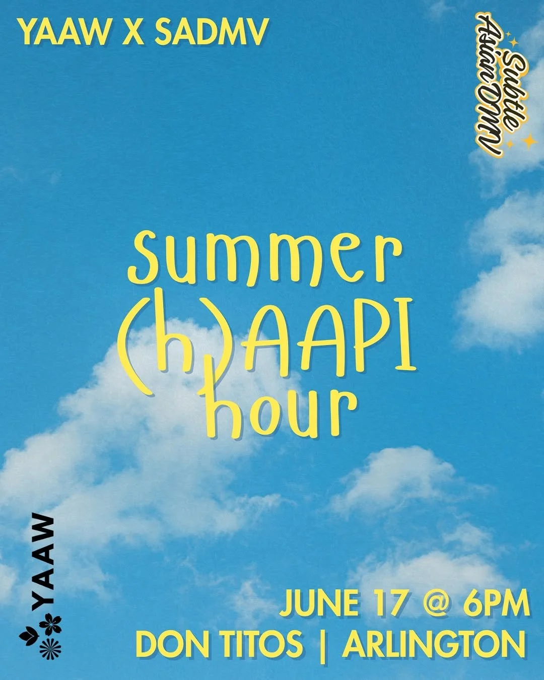 YAAW summer h(AAPI) hour