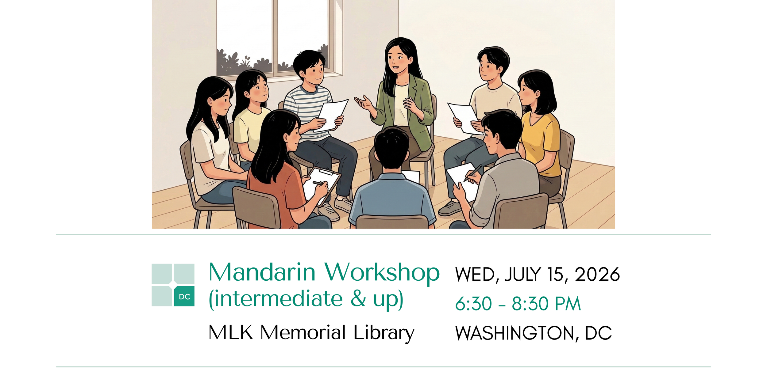 TAP-DC Mandarin Workshop 💬📖 