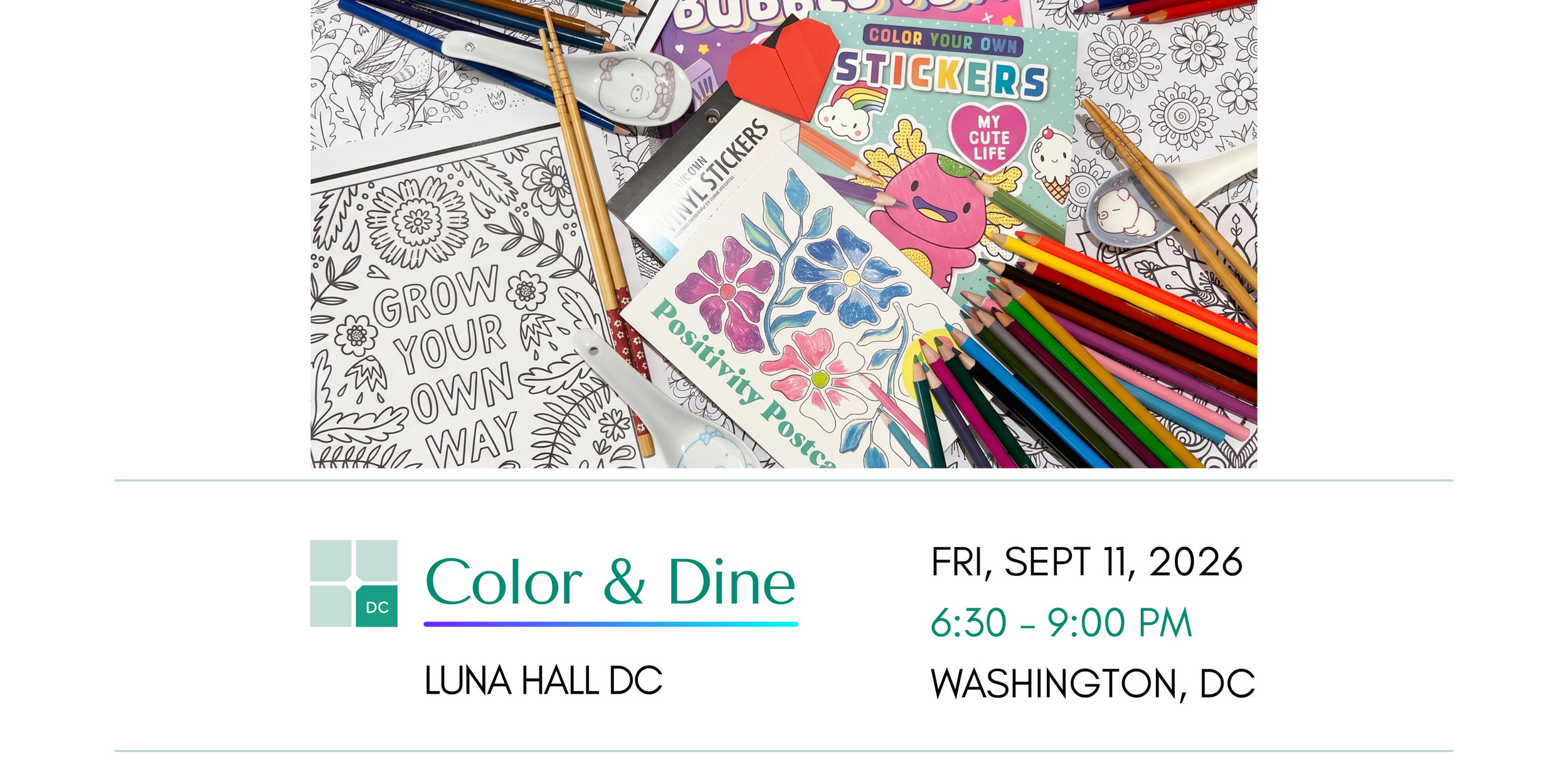 Color &amp; Dine 🖍️🥟
