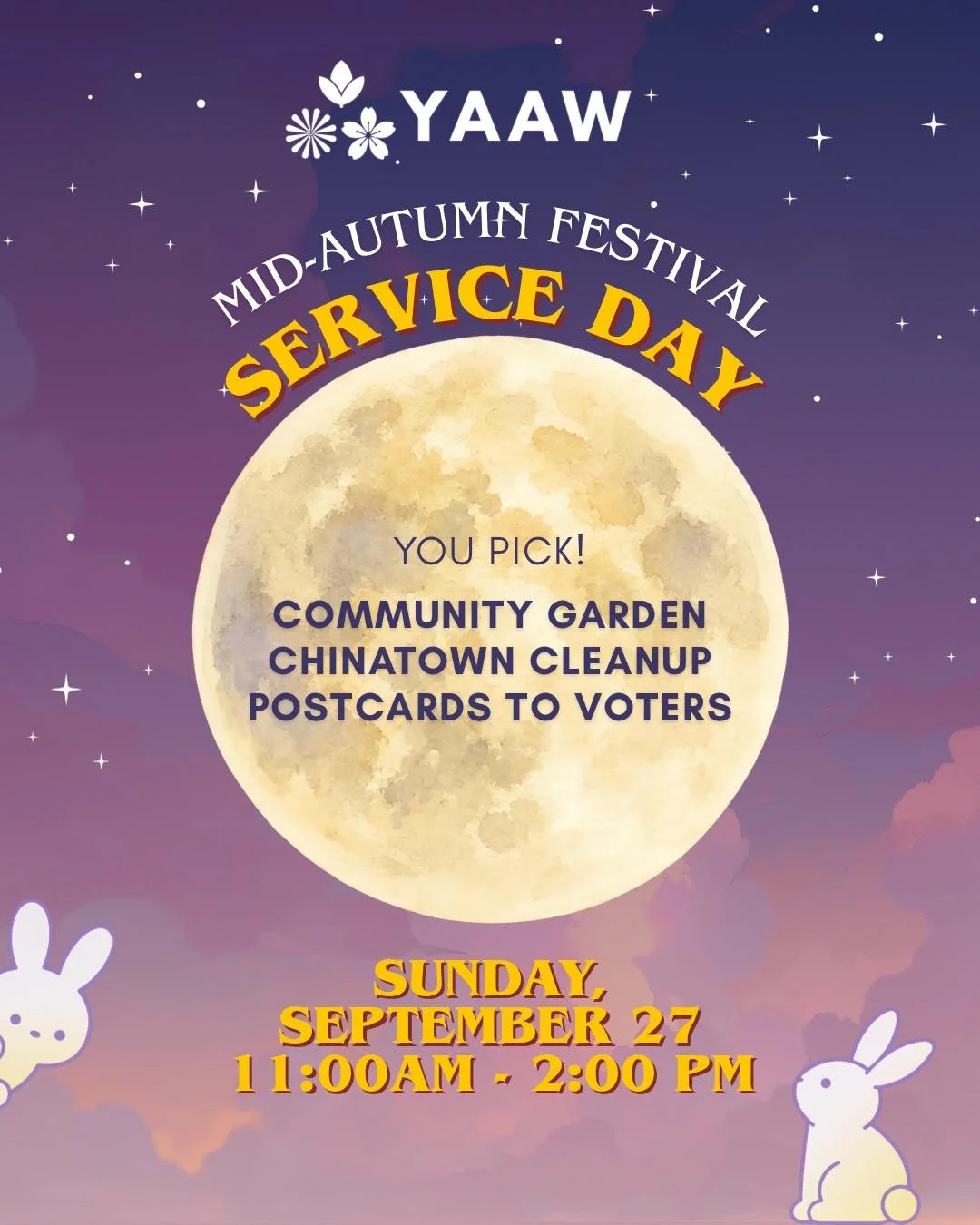 YAAW Mid-Autumn Festival Service Day