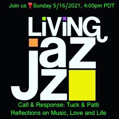 5/16/21 at 4pm (PDT). Call &amp; Response: Reflections on music, love and life.  This week&rsquo;s T&amp;P Live Stream experience will be special! We hope to see you there❣️ For information click the link in our bio.