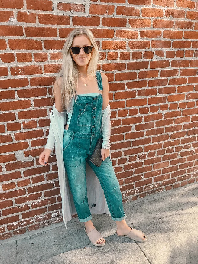 tube top overalls