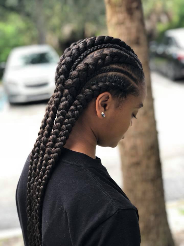 Professional Hair Braider in West Palm Beach — West Palm Beach Natural Hair  Salon Dreads Braids Near Me