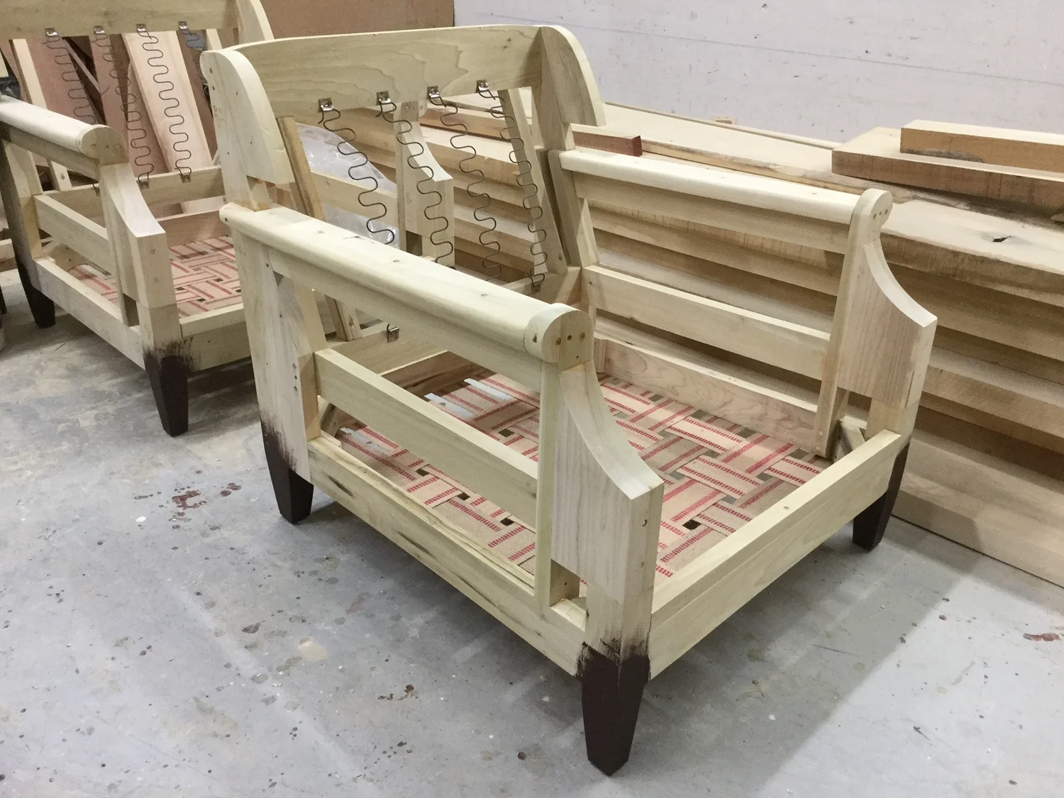 Wood Sofa Frame Makers Baci Living Room