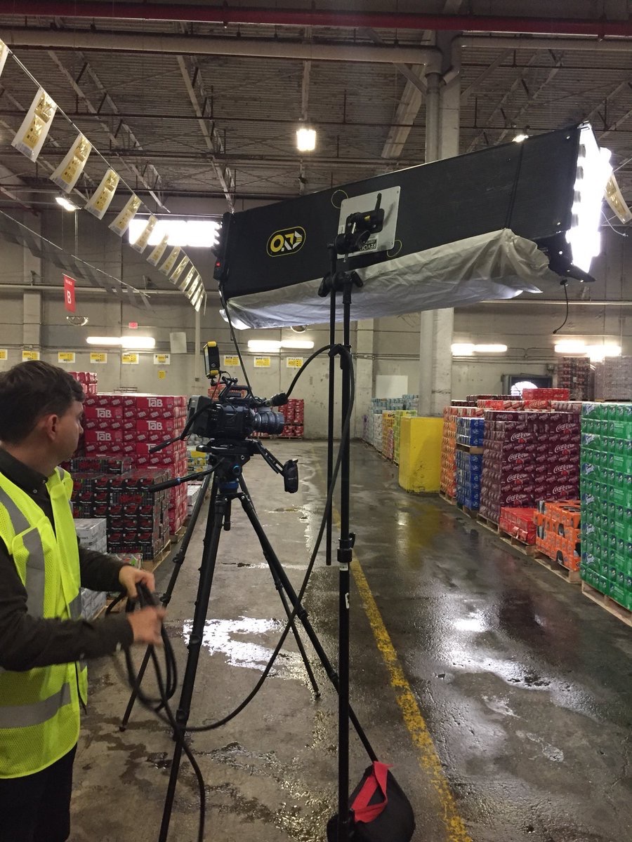 At Coca Cola facility in Bronx, NY