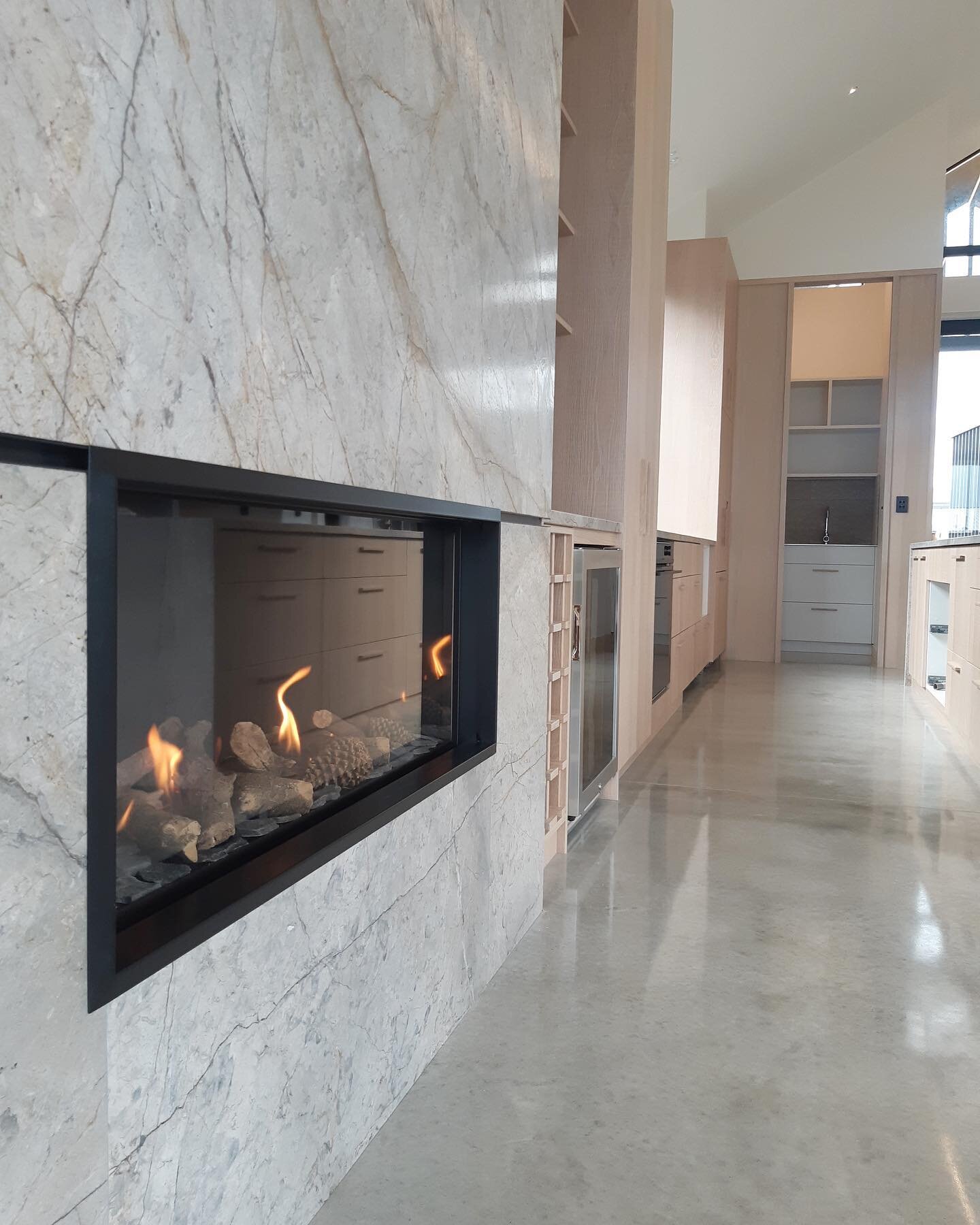 Another nice gas fire installation for @calleyhomes 🔥 🔥 🔥