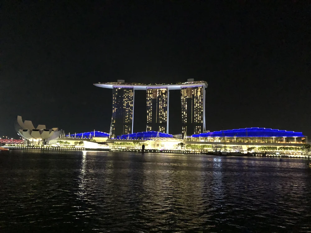 Marina Bay Sands at night