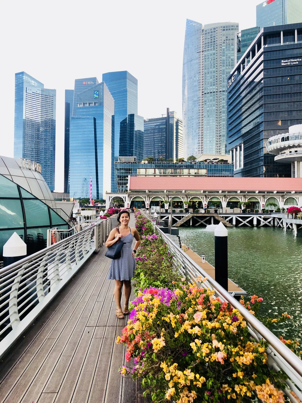 A view of financial district