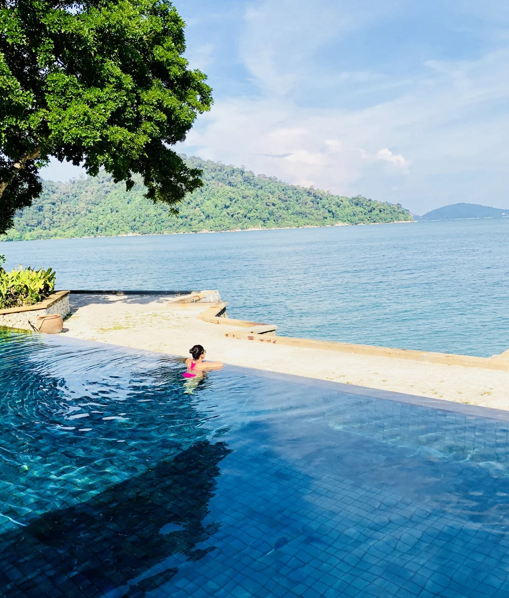 Spa Villa pool @ Pangkor Laut Resort