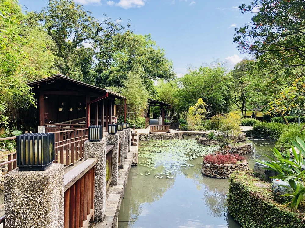 Jiaoxi Hot spring Park