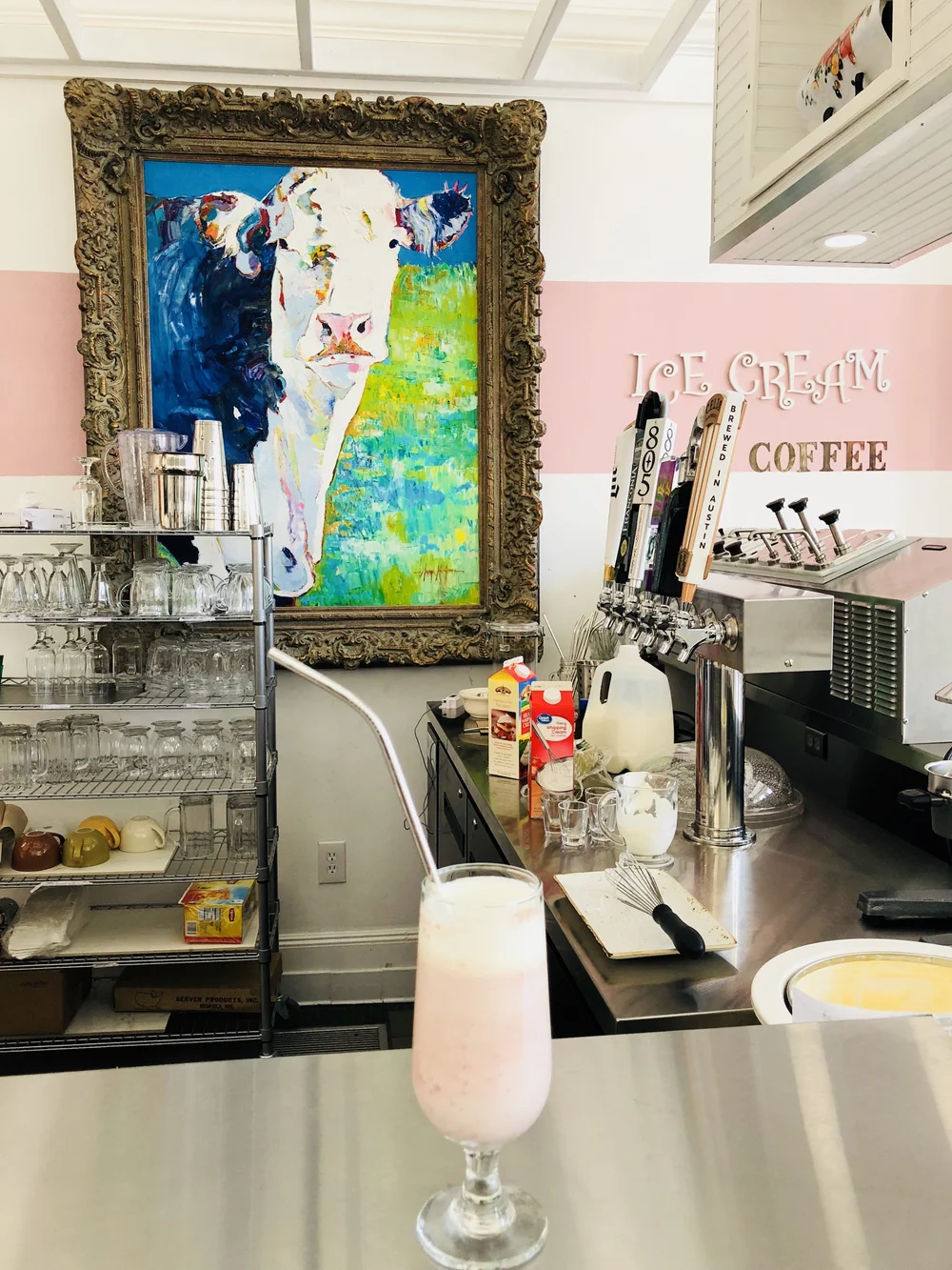 Amazing milk shake from Essentialz