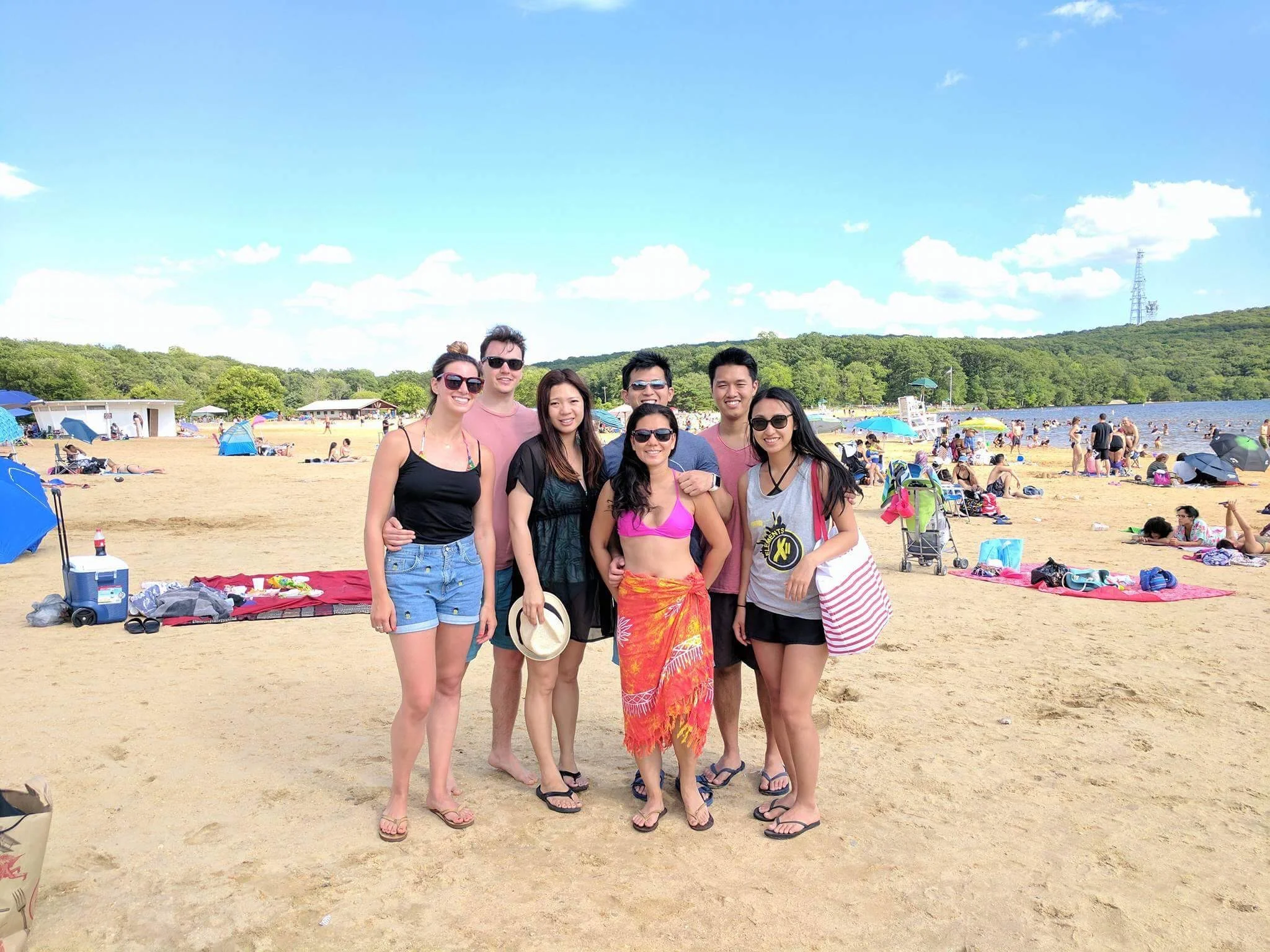 Let’s go to the beach in the middle of the state park
