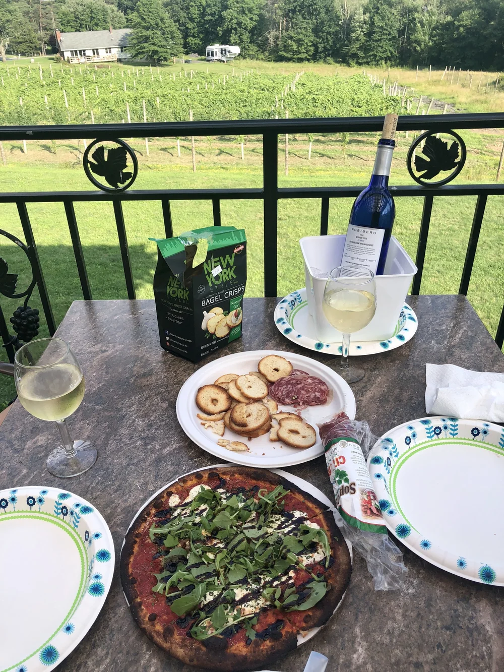 Enjoy the view @ Robibero Winery