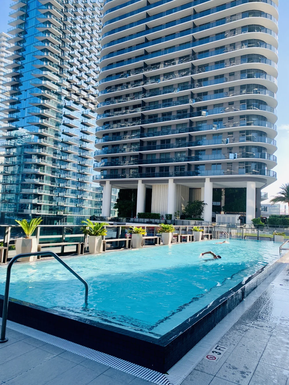 Rooftop pool @ Equinox Brickell Heights