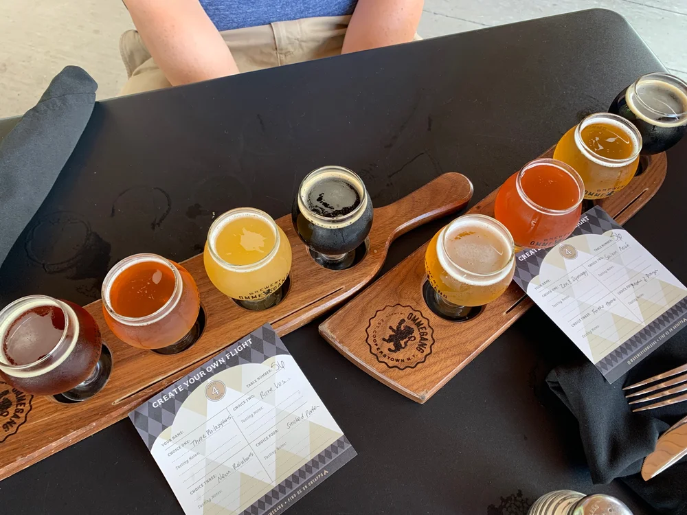 Beer flight