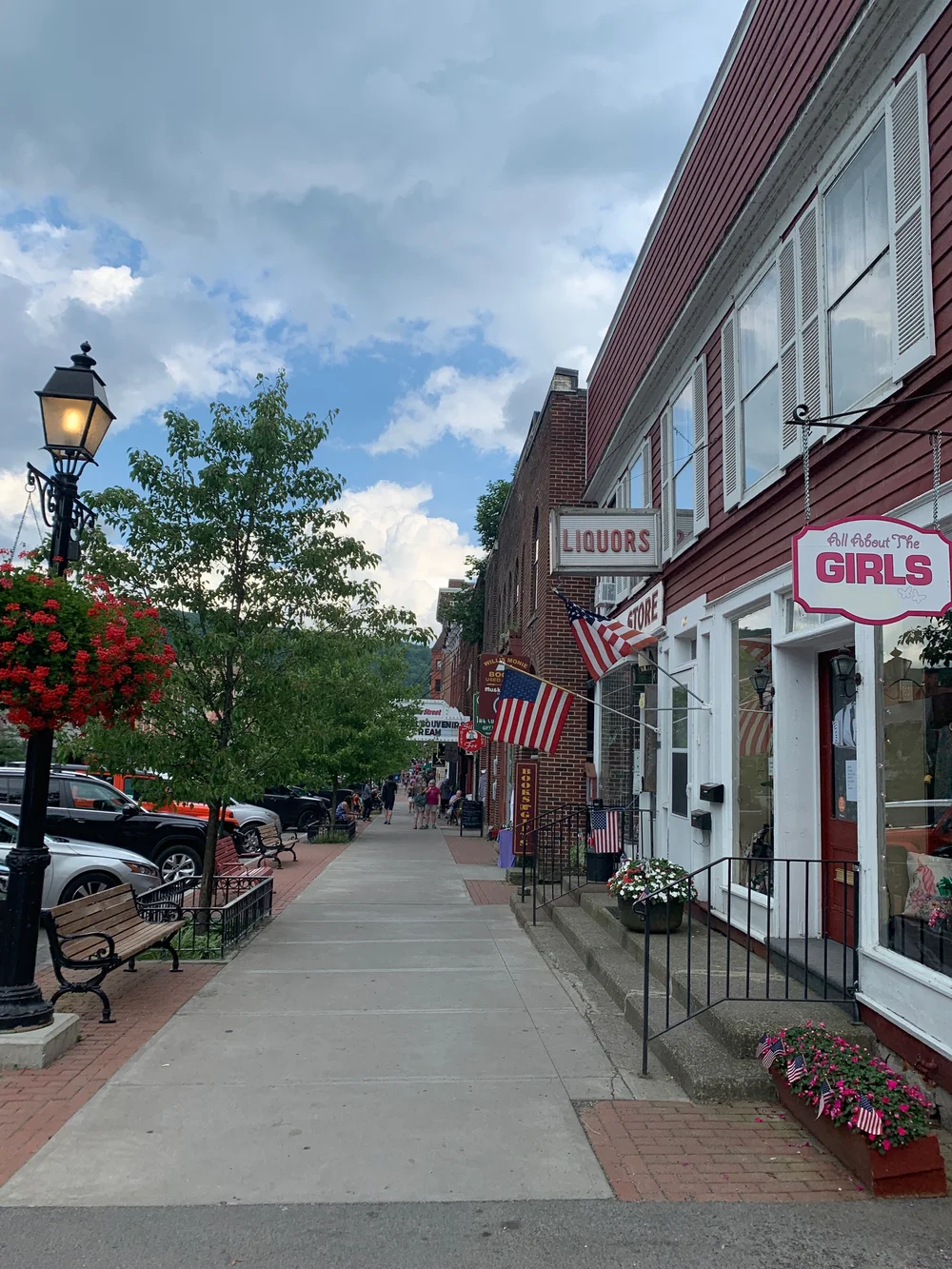 Main street of Cooperstown
