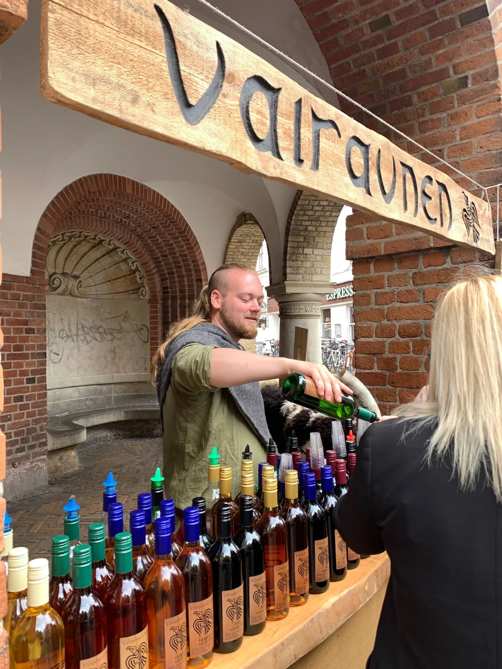 Viking wine stand by Rundetarn