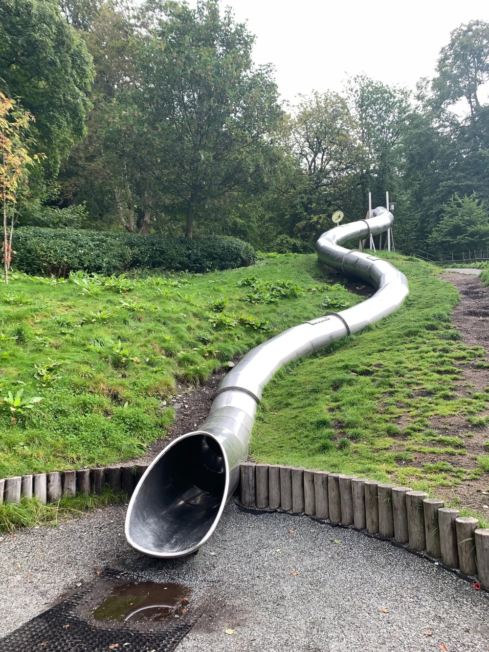 Fastest way to get down hill