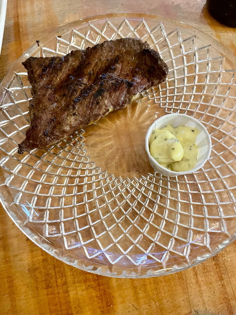 Whale steak @ Sargrefinn