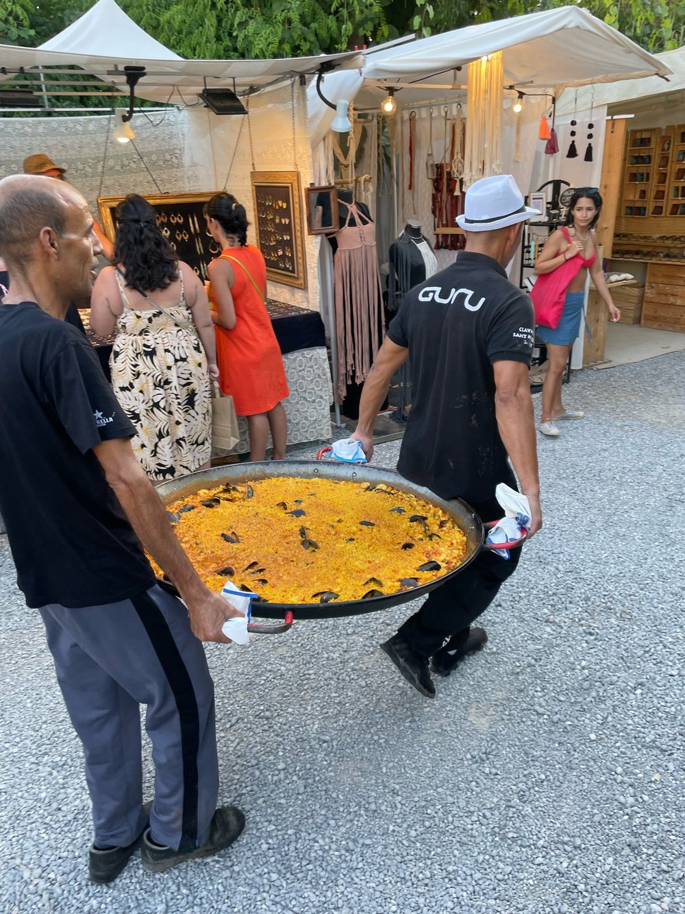 Paella @ Mercado Hippy Las Dalias